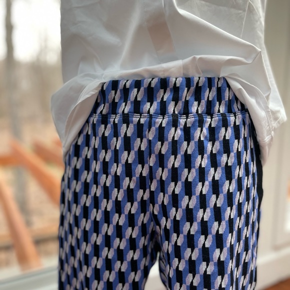 NWOT Anthropologie Maeve Stretchy Pants with Tuxedo Side Stripe Size XS - Picture 6 of 6